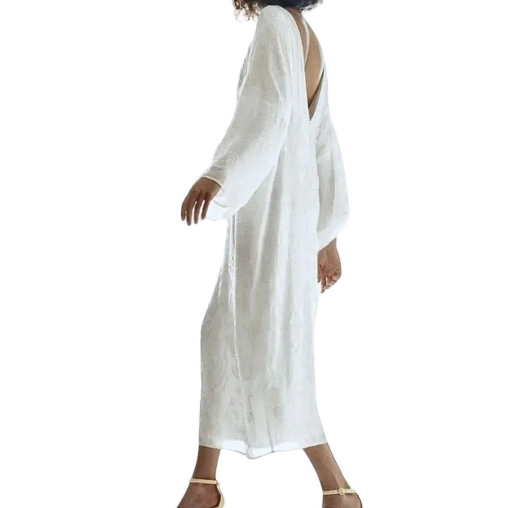 Zara Embroidered Beaded Tunic Dress - Picture 8 of 16